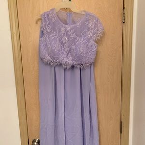Lavender 2 piece dress